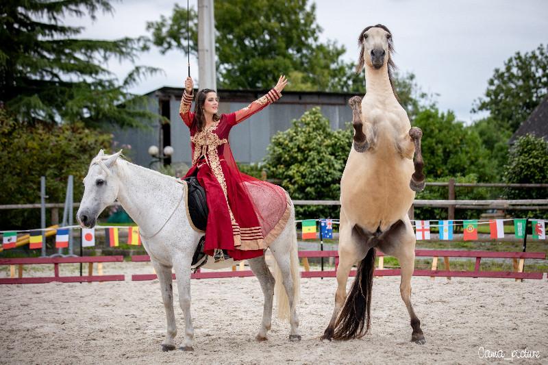 800 spectateurs cet été au spectacle « Cheval, Voyage et Poésie »